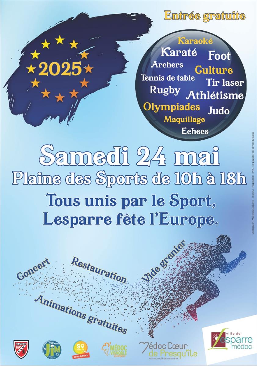Lesparre Fête l'Europe