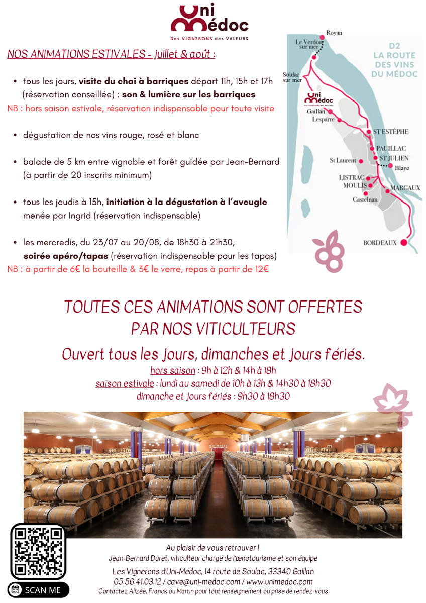 Soirée apéro-tapas à la Cave des Vignerons d'U ...