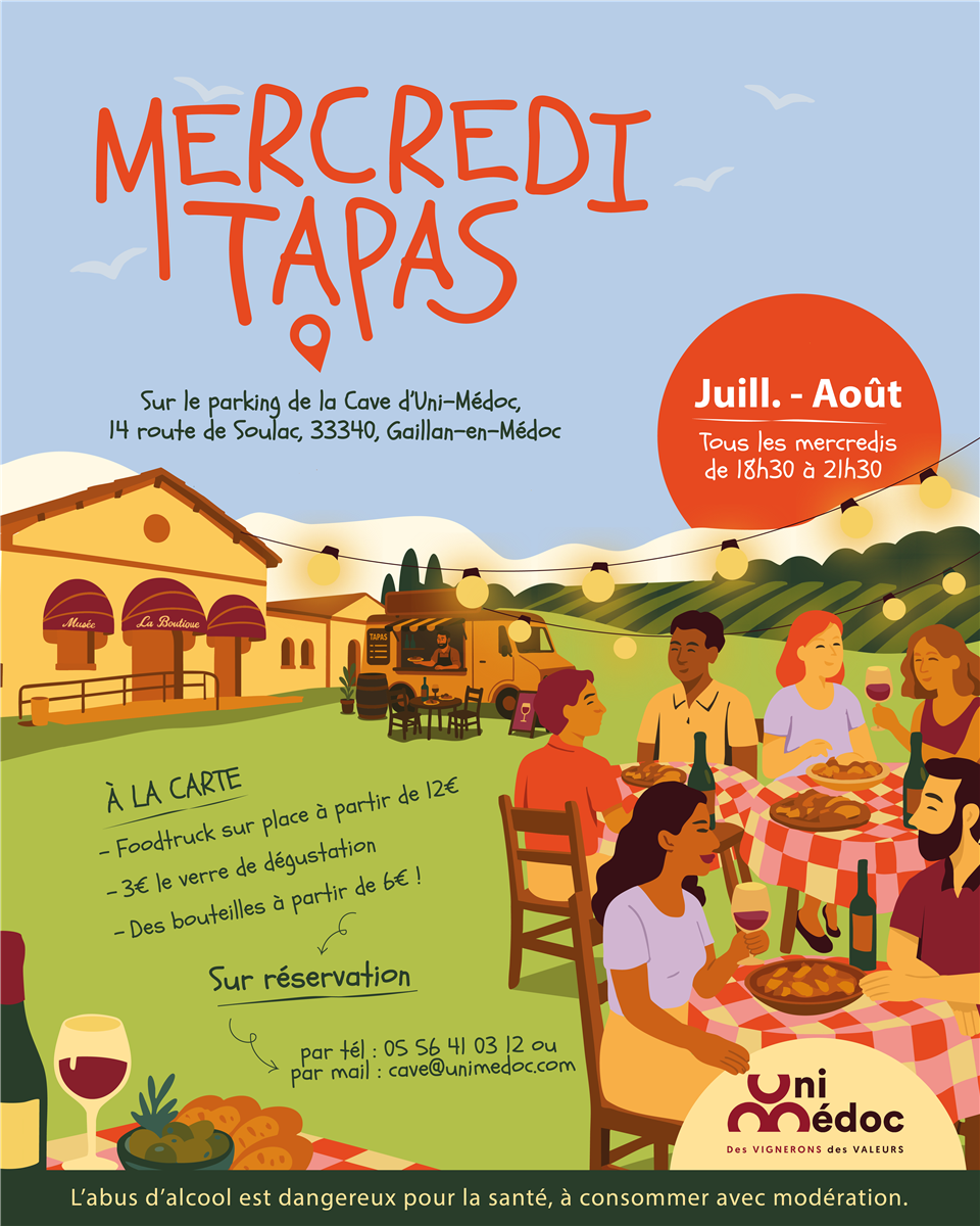 Soirée apéro-tapas à la Cave des Vignerons d'U ...