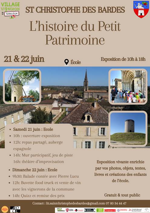 L'histoire du Petit Patrimoine - St-Christophe ...