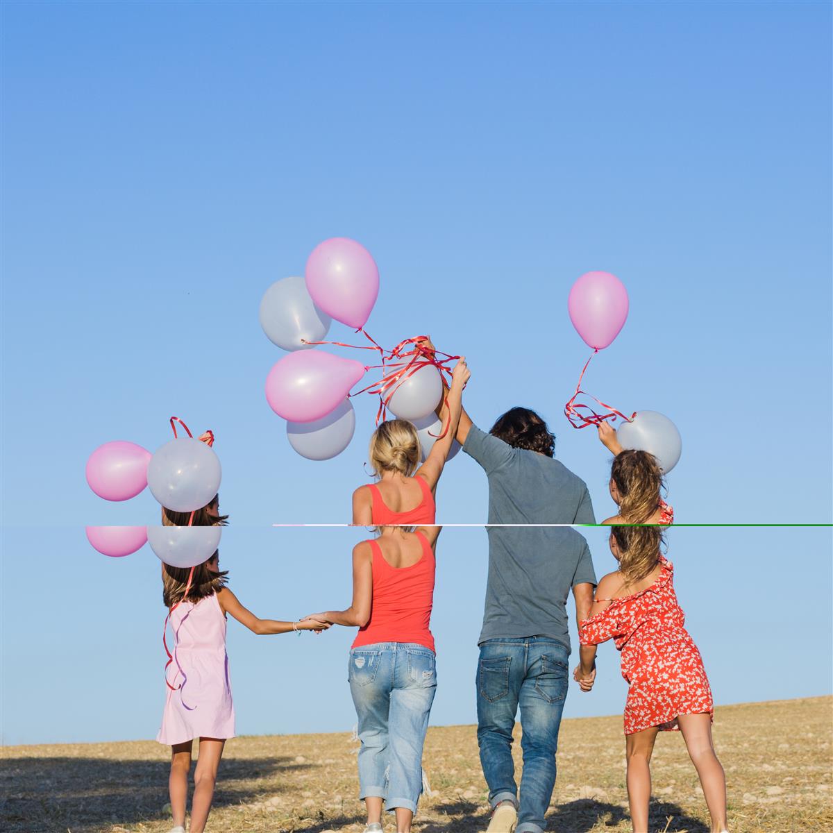 Famille en fête
