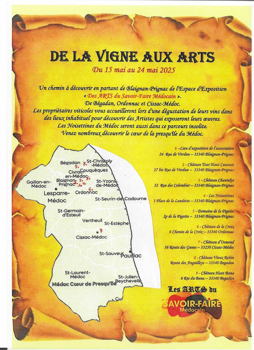 De la Vigne aux Arts