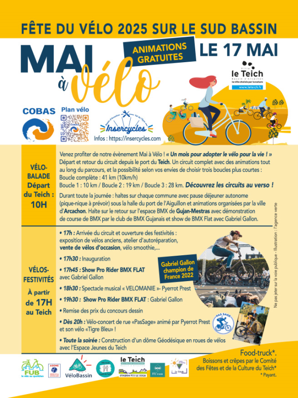 Mai à vélo 2025