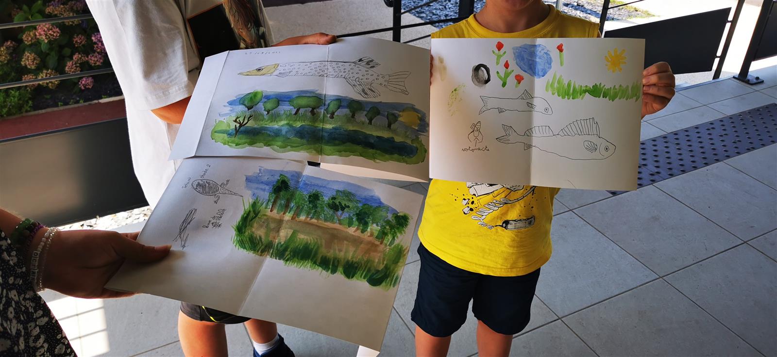 Balade créative "Art nature et dessin" au Moul ...