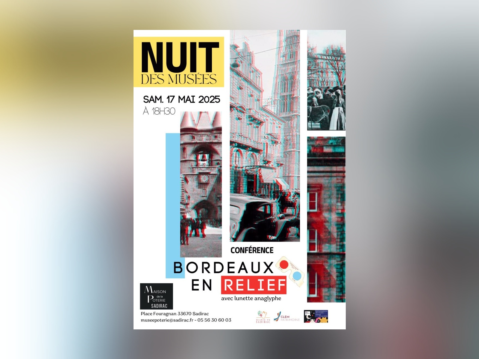 Nuit des Musées : Conférence sur Bordeaux en r ...