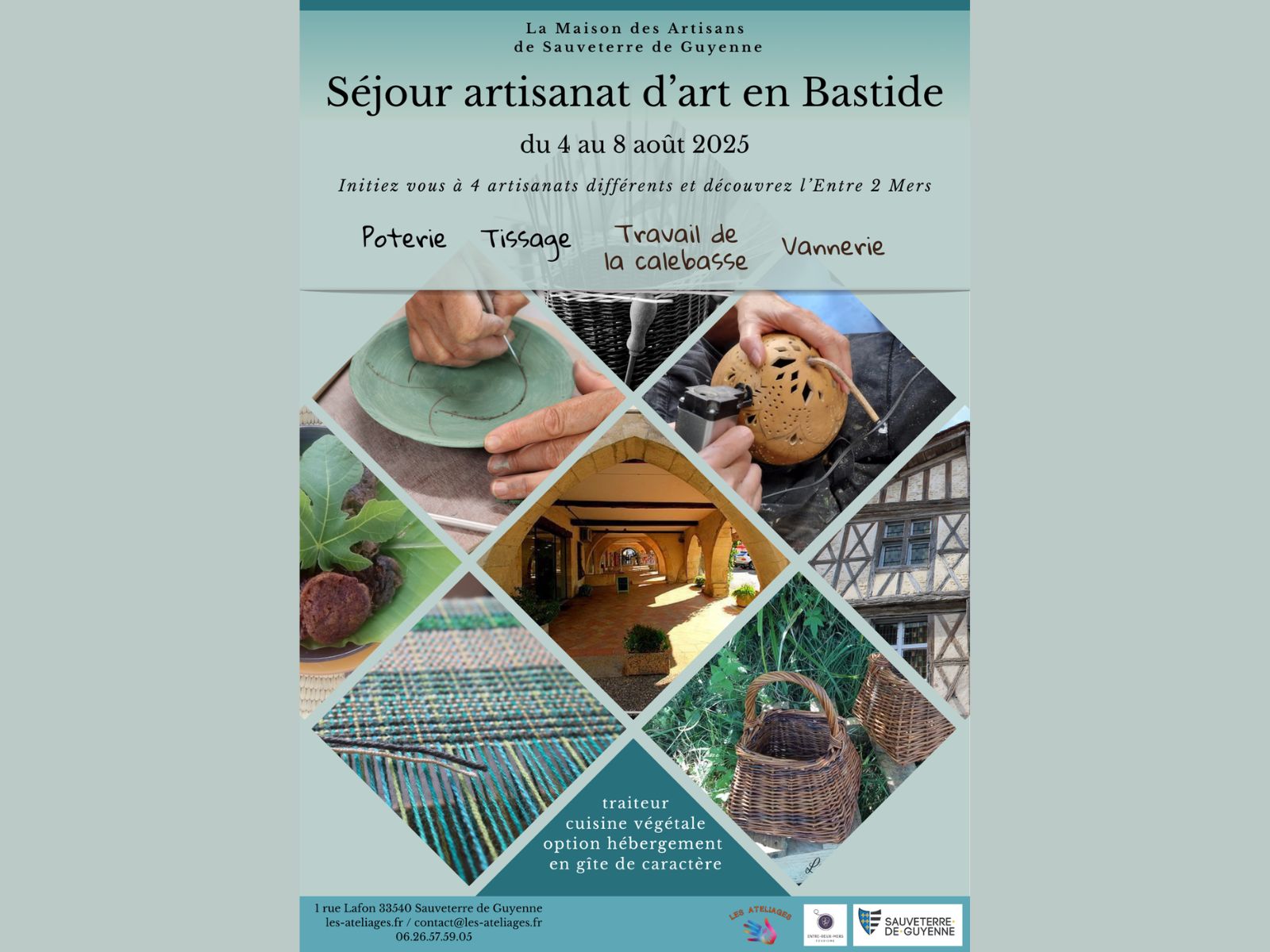 Séjour Artisanat d'art en bastide