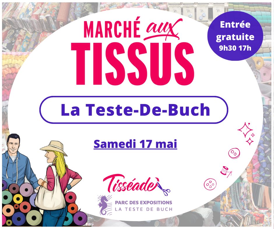 Tisséades, Le marché aux tissus