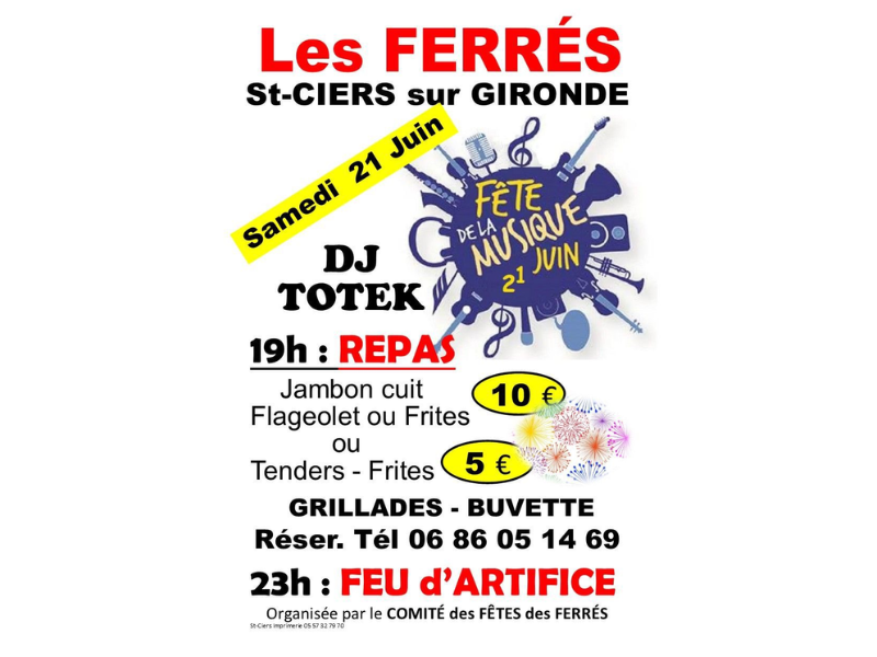 Fête de la musique au ferrés