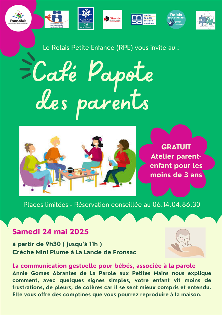 Relais Petite Enfance du Fronsadais (3mois à 3 ...