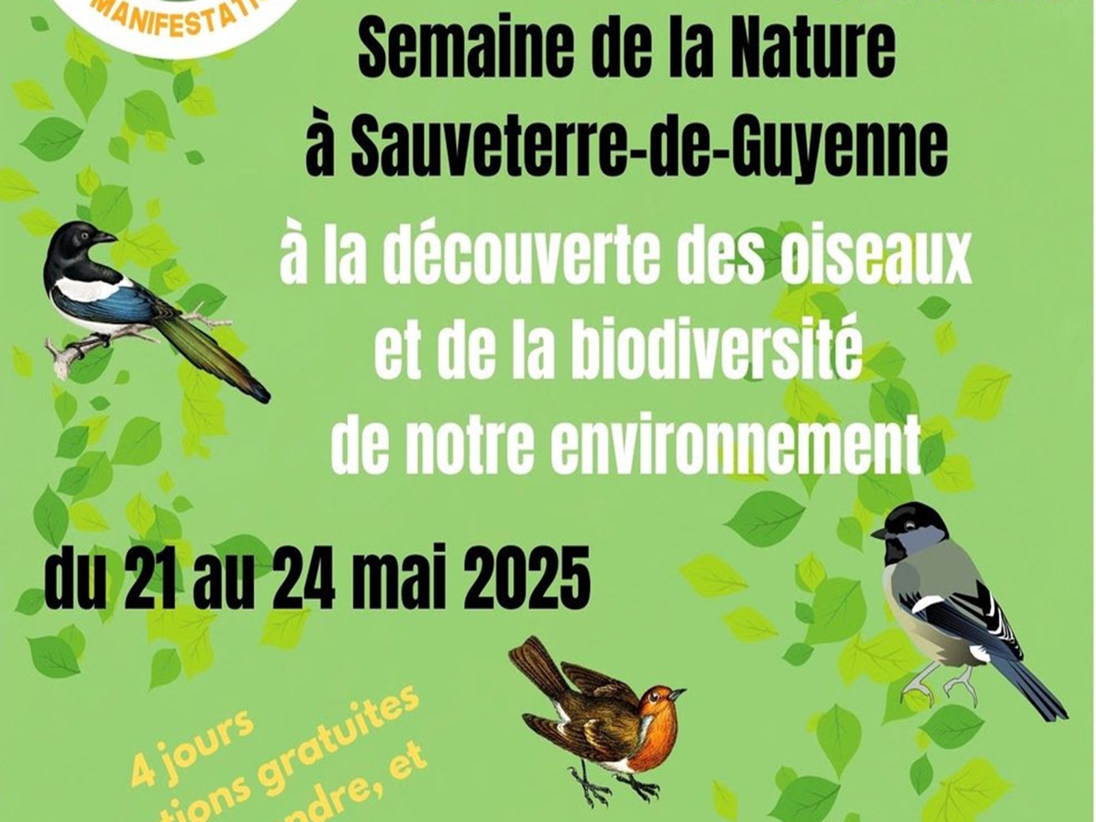 Semaine de la nature à Sauveterre-de-Guyenne