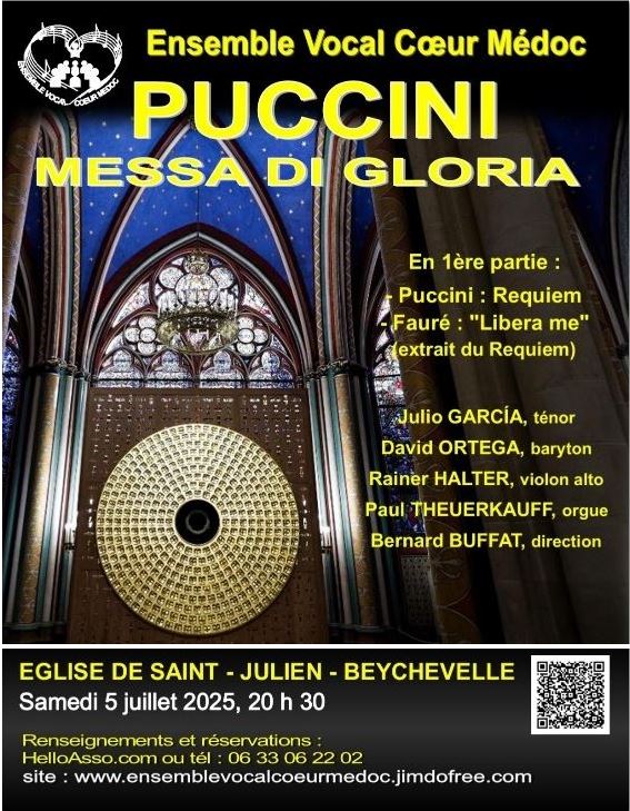 Concert de l'Ensemble Vocal Cœur Médoc