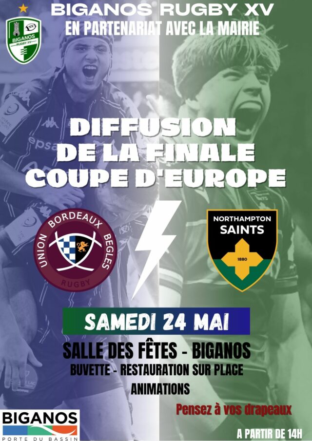 Finale coupe d'Europe de Rugby