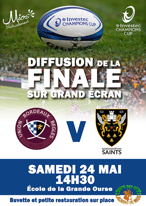 Diffusion de la finale européenne : tous derri ...