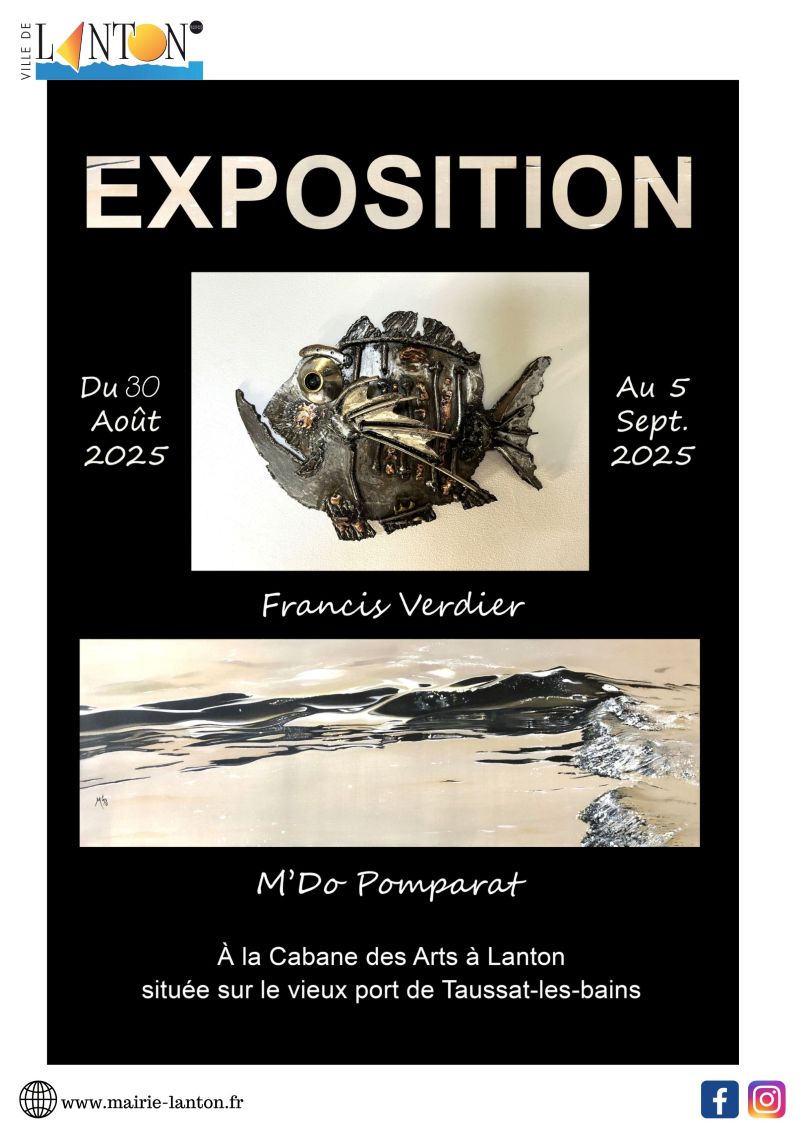 Exposition Cabane des Arts : Francis Verdier,  ...