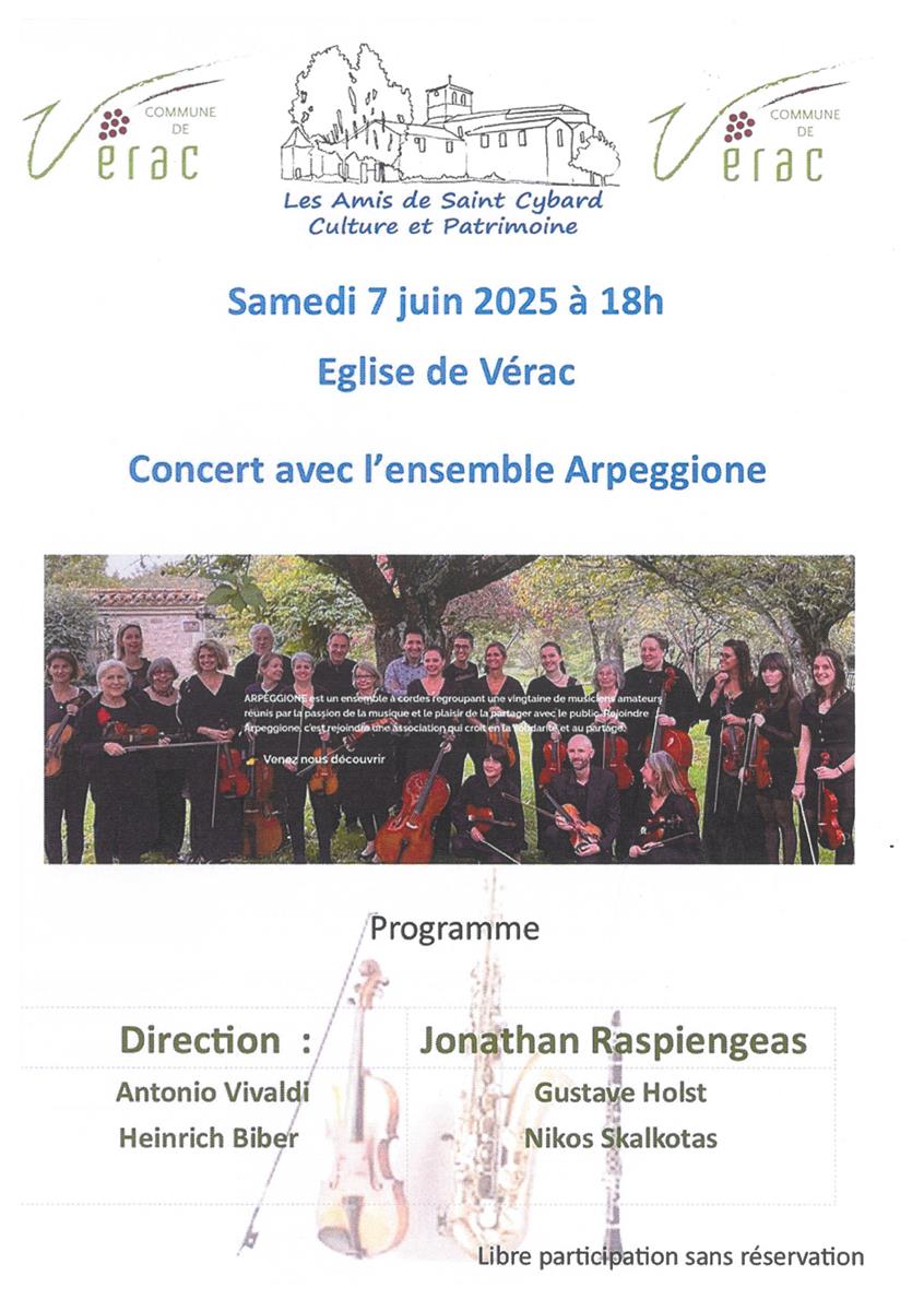 Concert avec l'ensembe Arpeggione