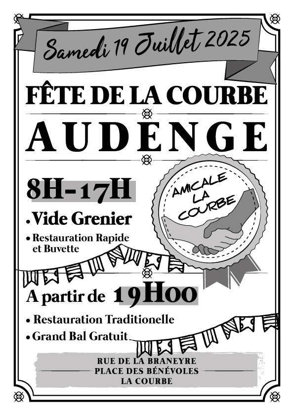 Fête de La Courbe et vide-grenier