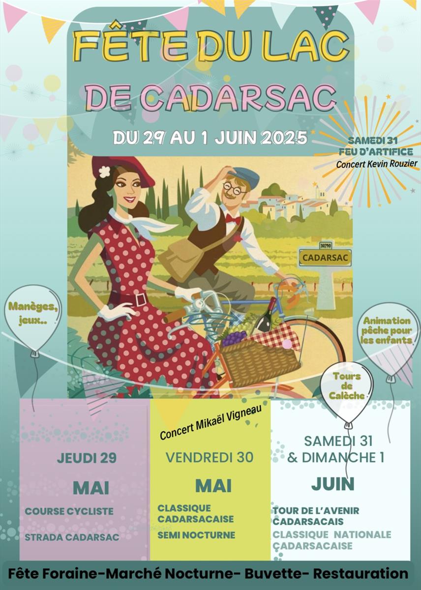 Fête du Lac de Cadarsac