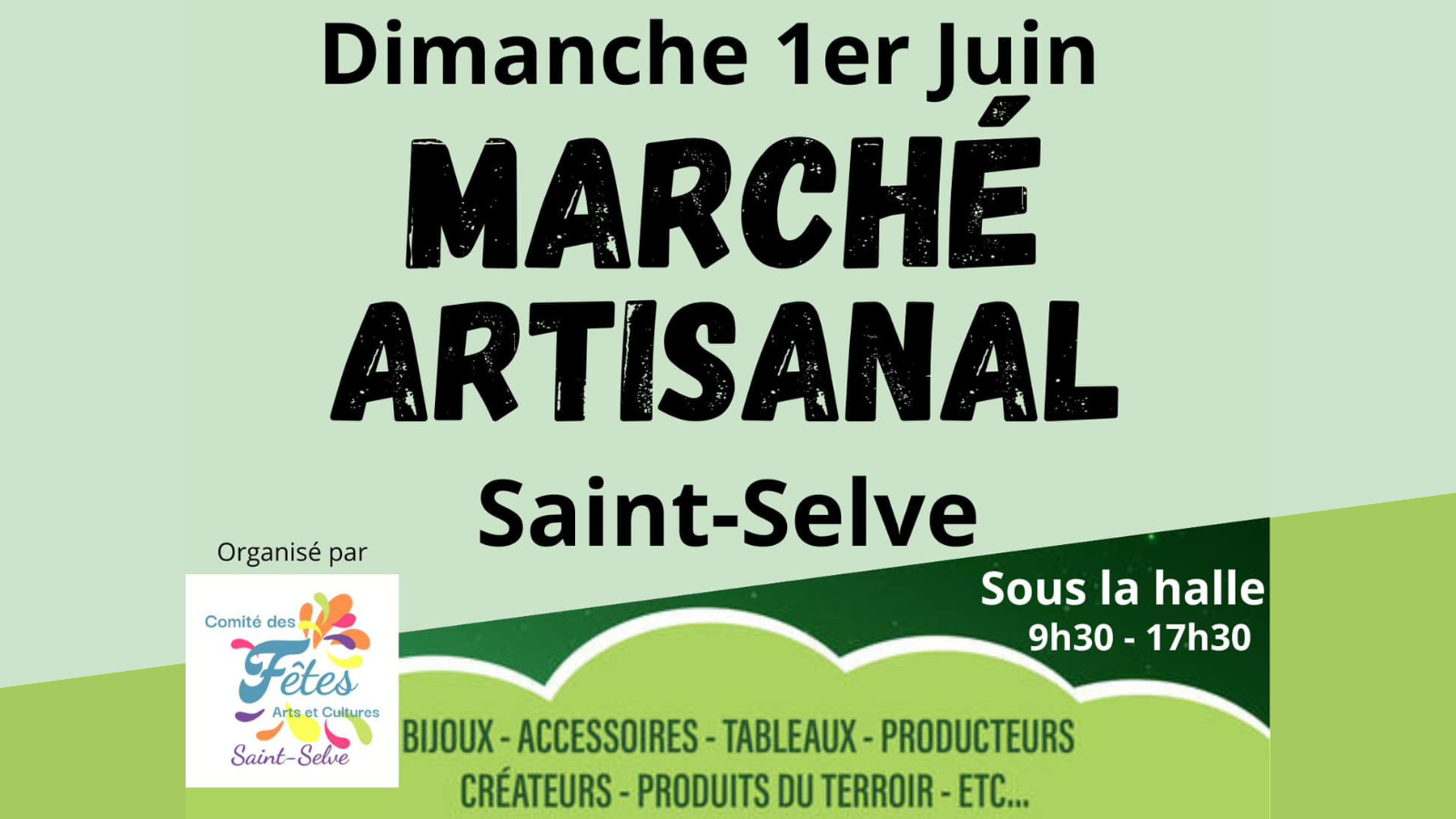 Marché artisanal de St-Selve