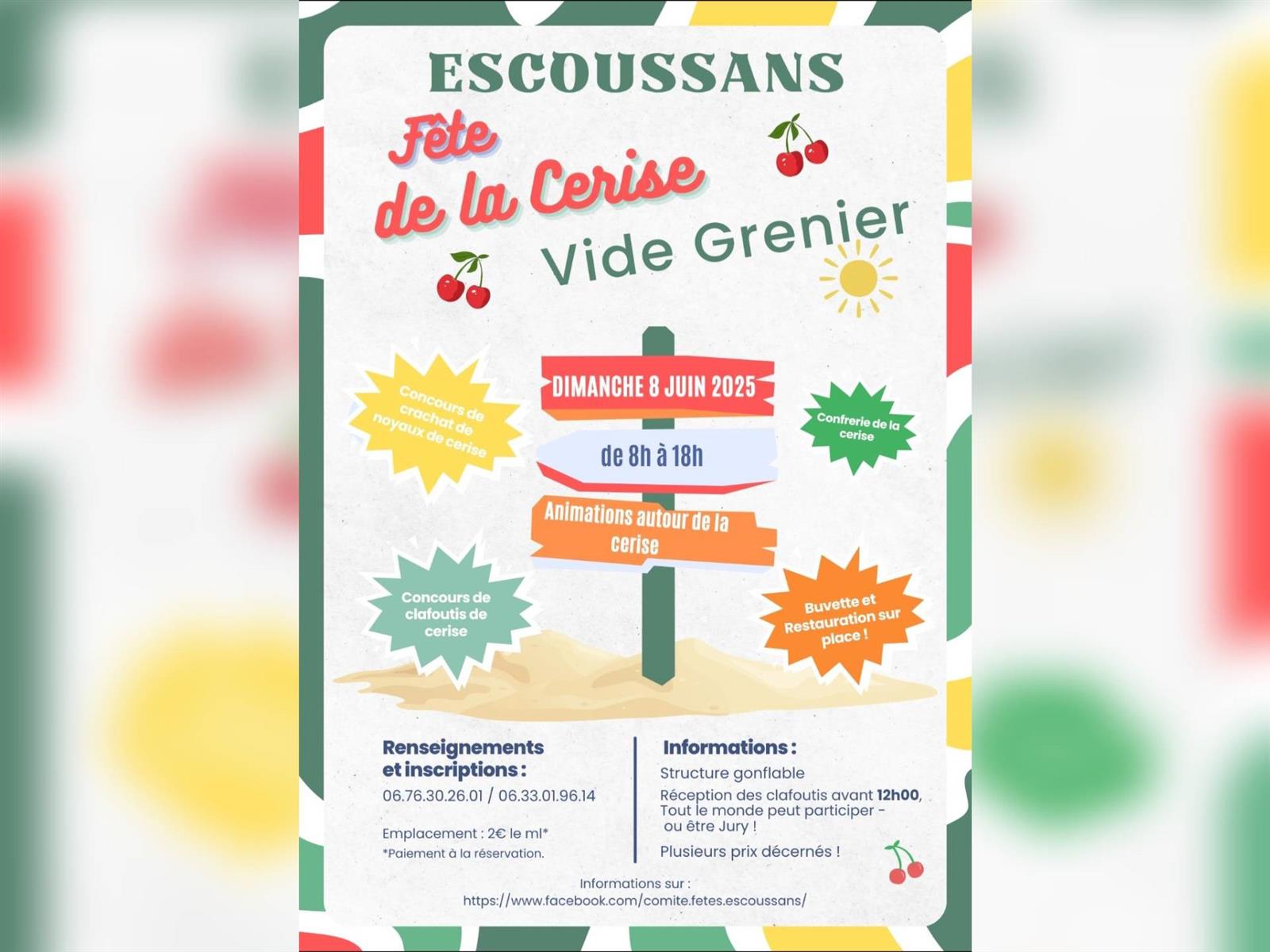 Fête de la Cerise Escoussans