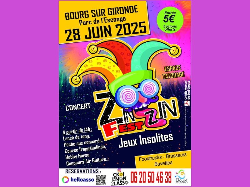 Festival de jeux insolites "ZinZinFest"