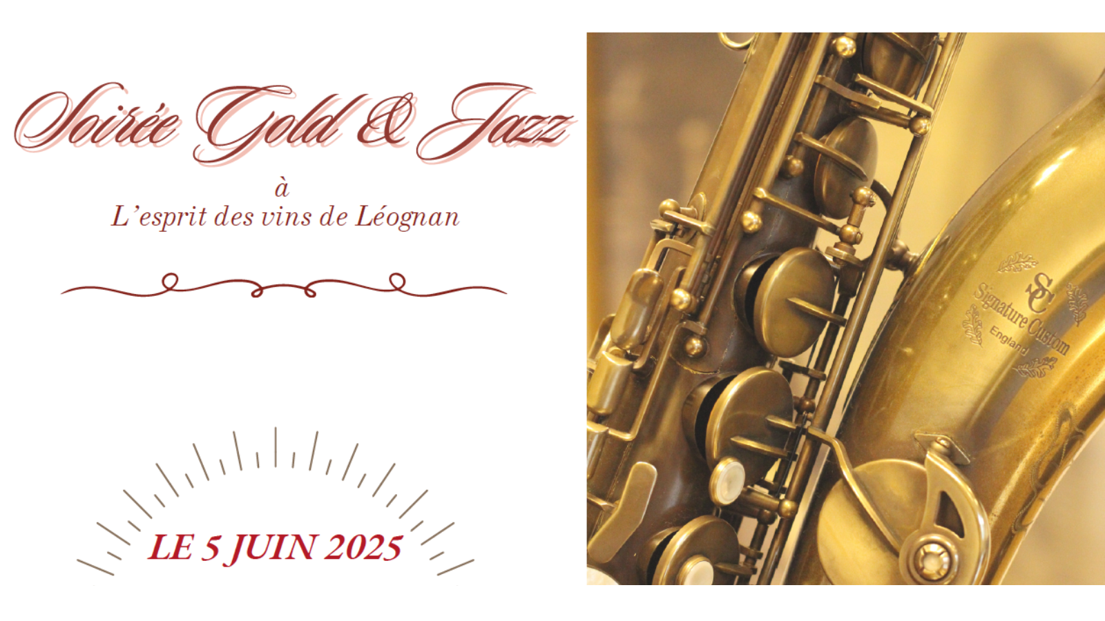 Soirée Gold & Jazz