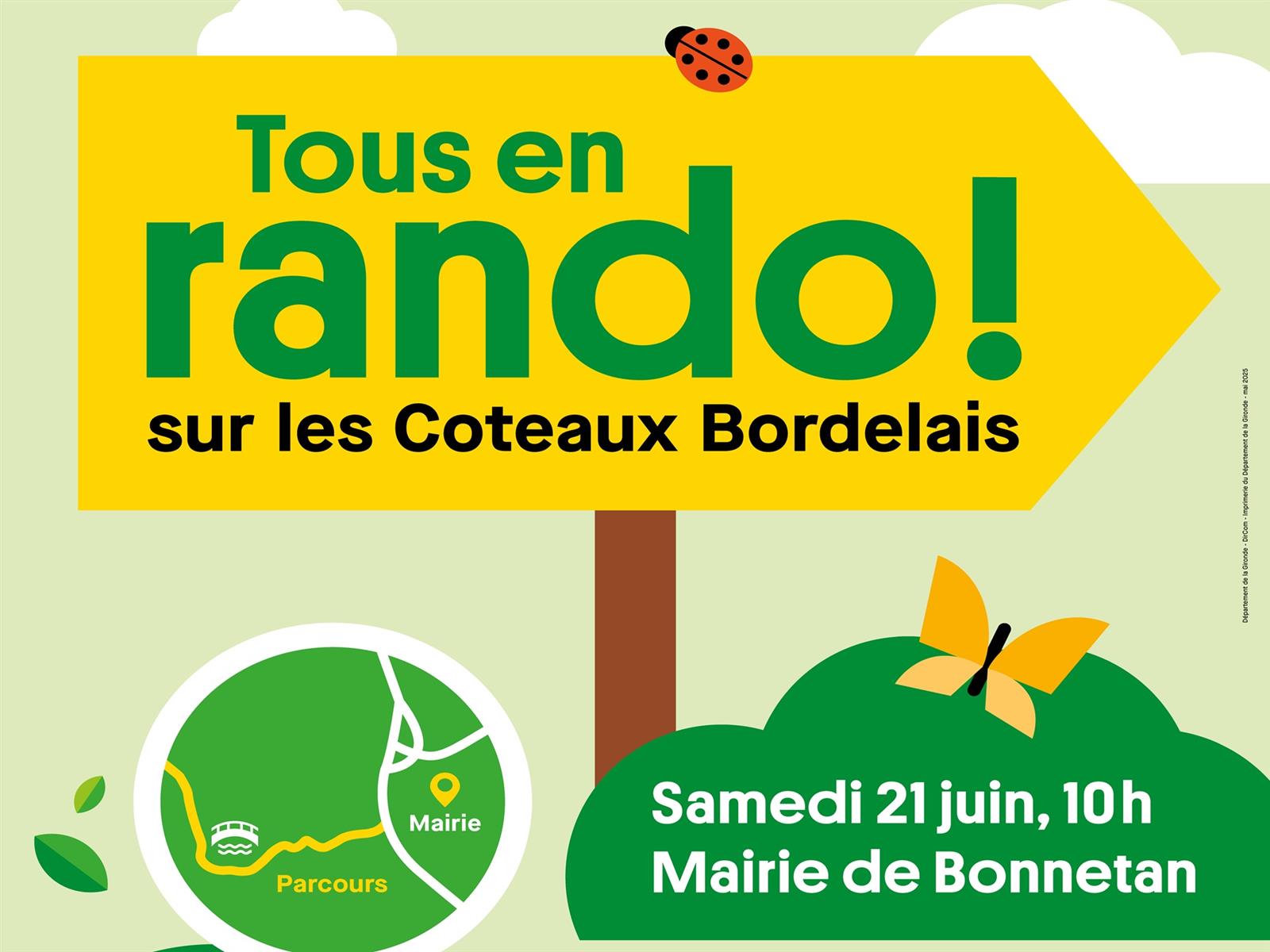 Tous en rando sur les Coteaux bordelais