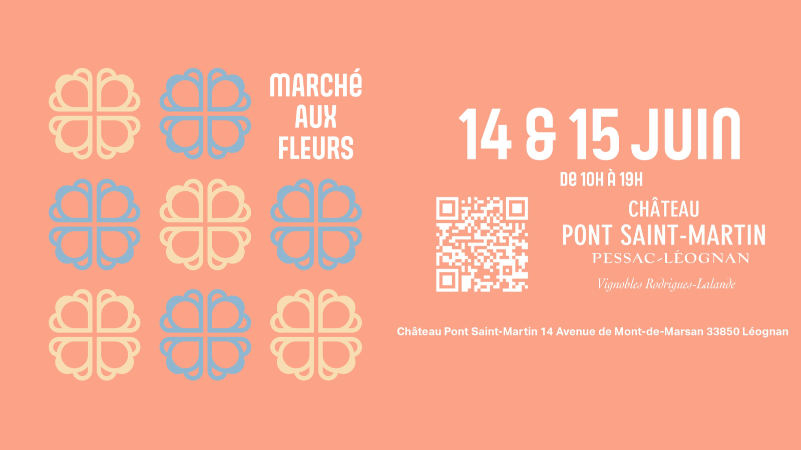 Marché aux Fleurs au Château Pont Saint-Martin