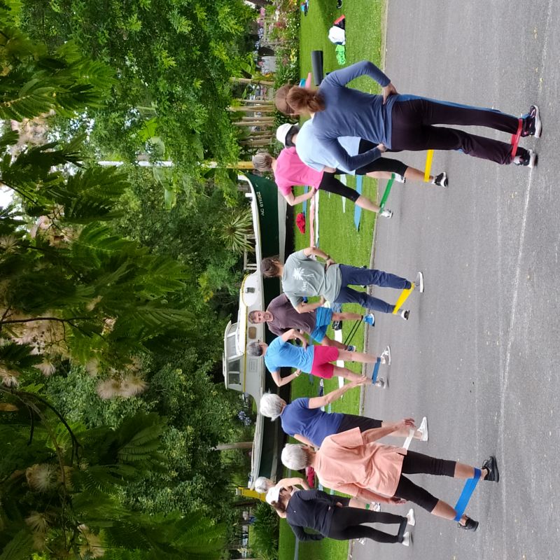 Cours de sport au Parc Mauresque : Cuisses - A ...