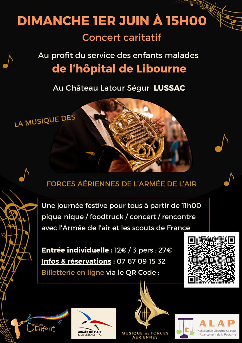 Concert caritatif au profit du service des enf ...