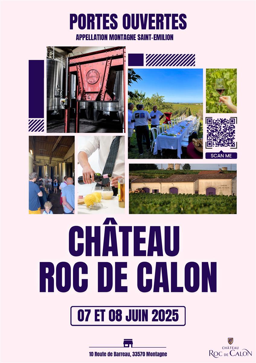 Portes Ouvertes au Château Roc de Calon