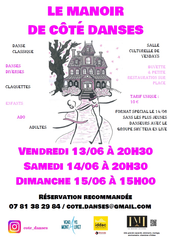 Gala 2025 "Le Manoir Côté Danses"