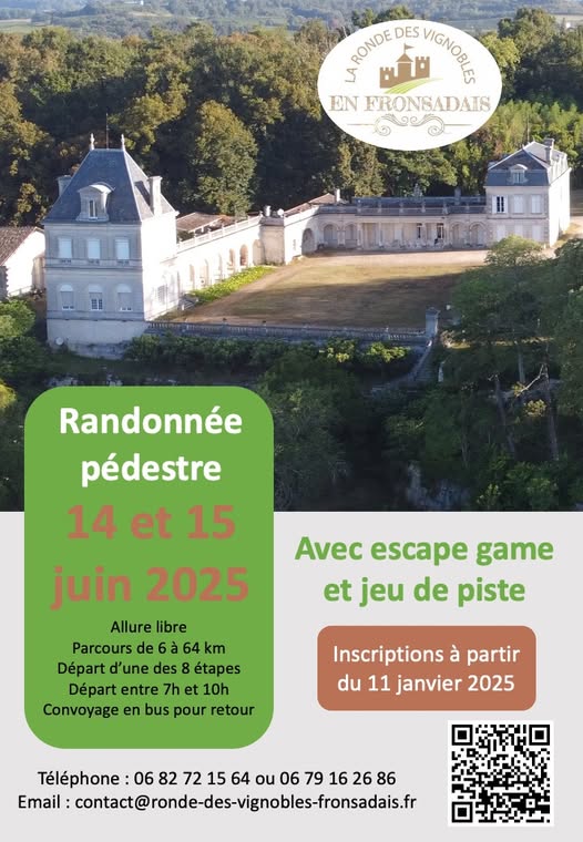 La Ronde des Vignobles en Fronsadais