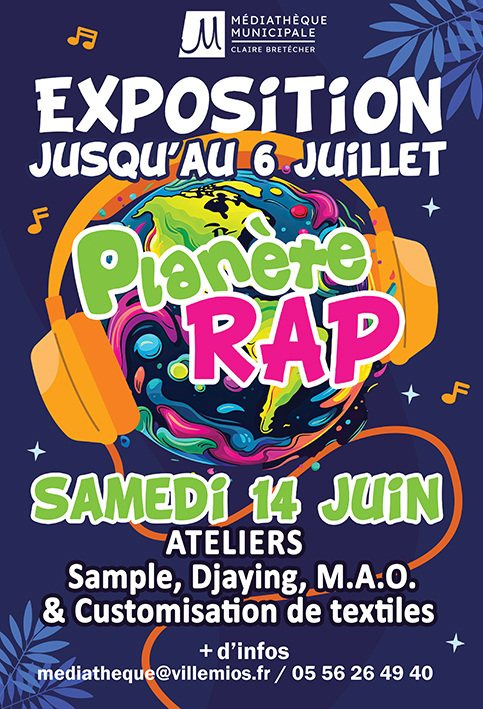 Planète Rap : exposition et ateliers