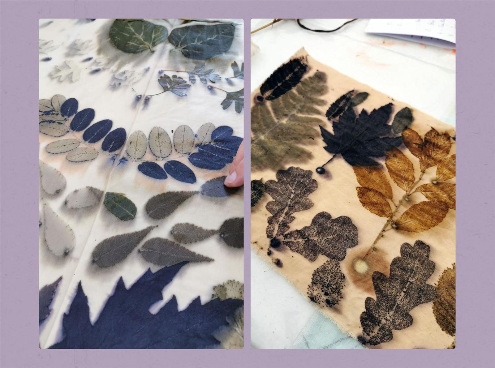 Stage technique "la nature donne des couleurs" ...