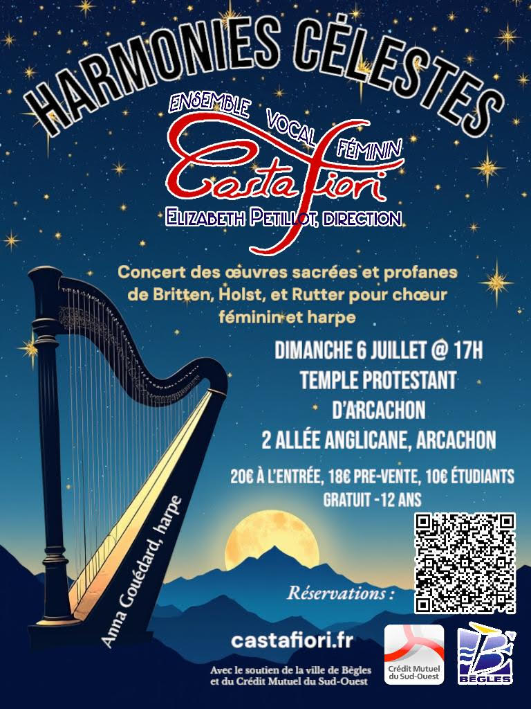 Concert de l’Ensemble vocal féminin CASTAFIORI
