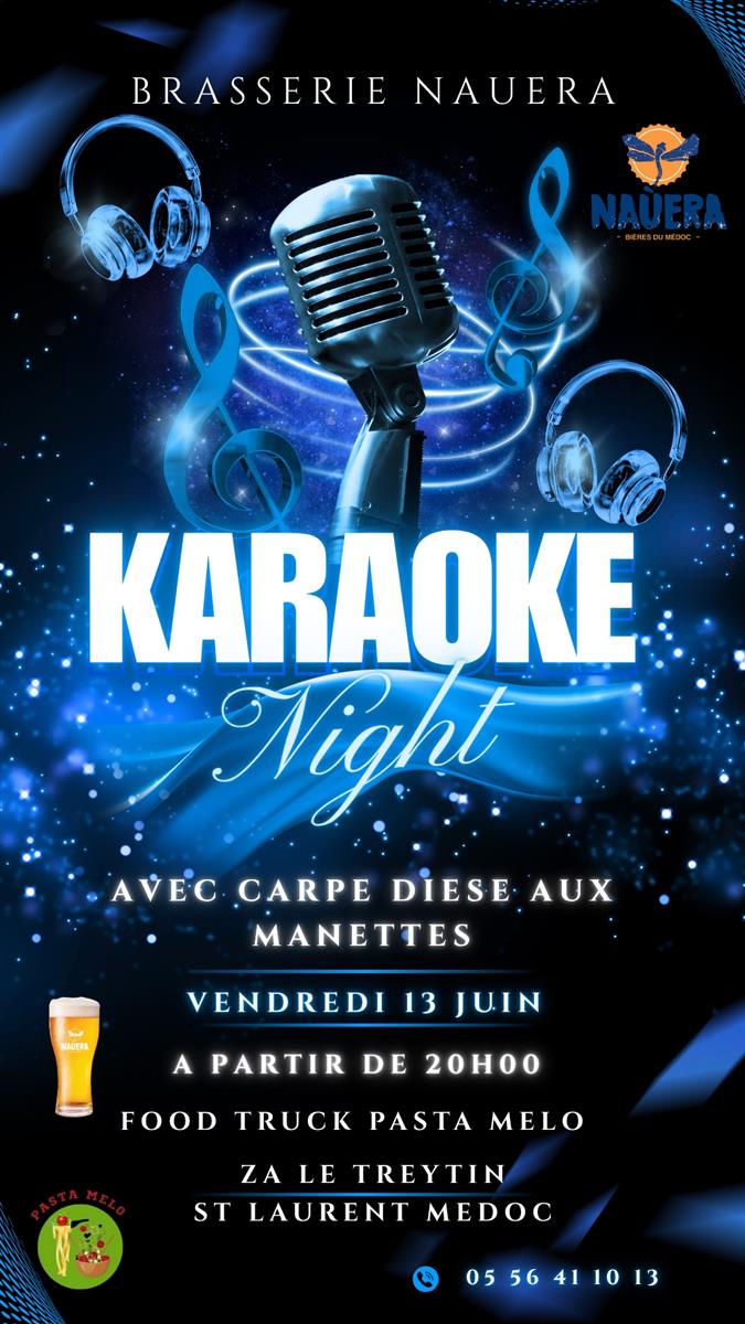 Karaoké géant à la brasserie Nauera