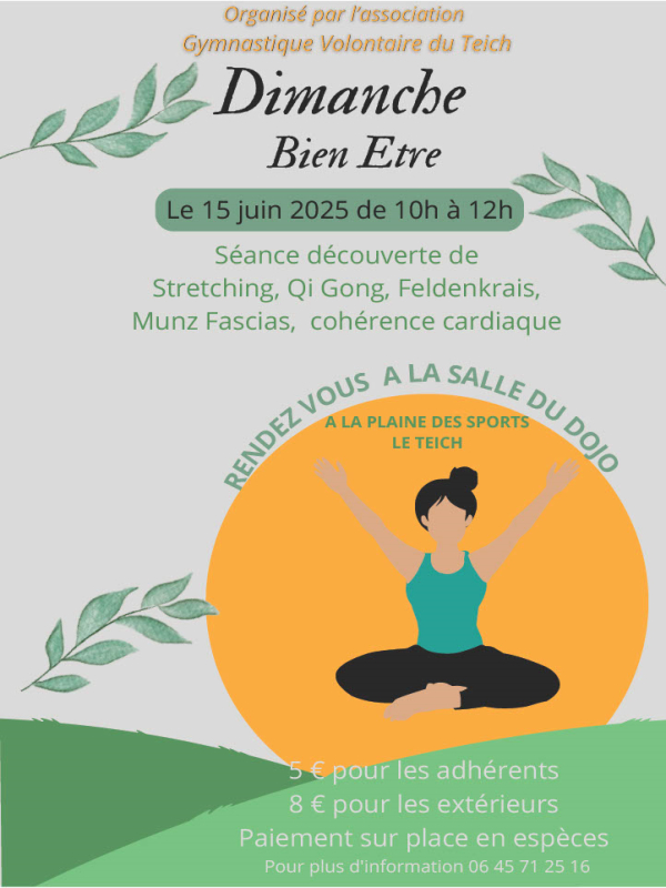 Dimanche Bien Etre.