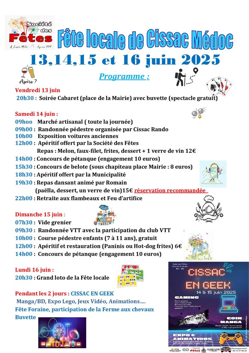 Fête locale de Cissac