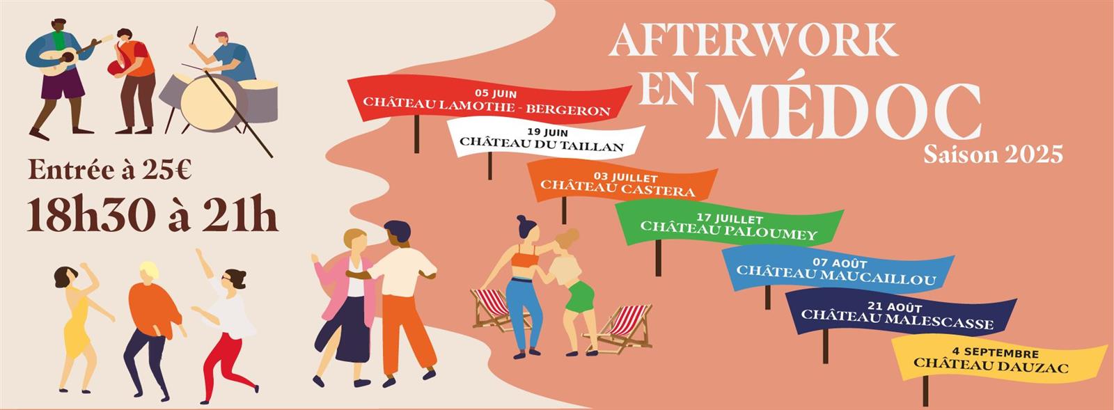 Afterwork au Château Castera