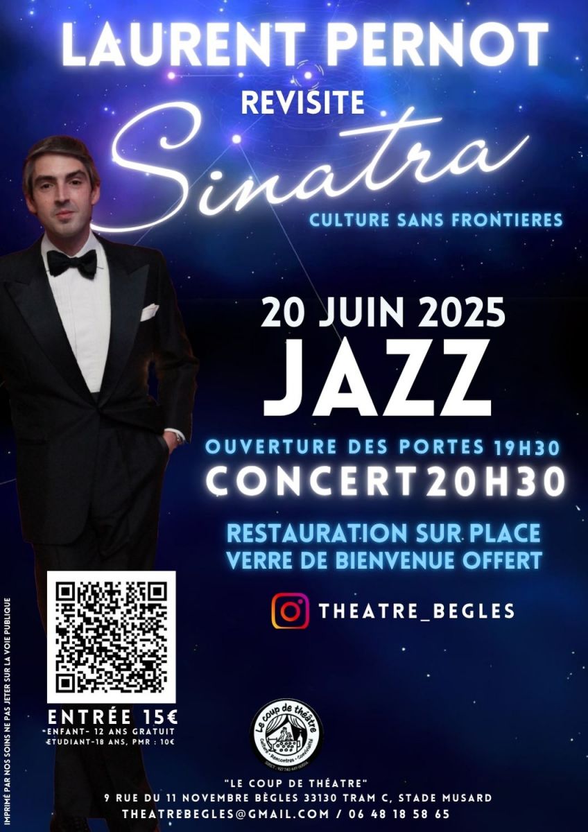 Concert de Jazz - Laurent Pernot revisite Fran ...