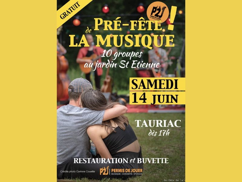 Pré-Fête de la musique à Tauriac