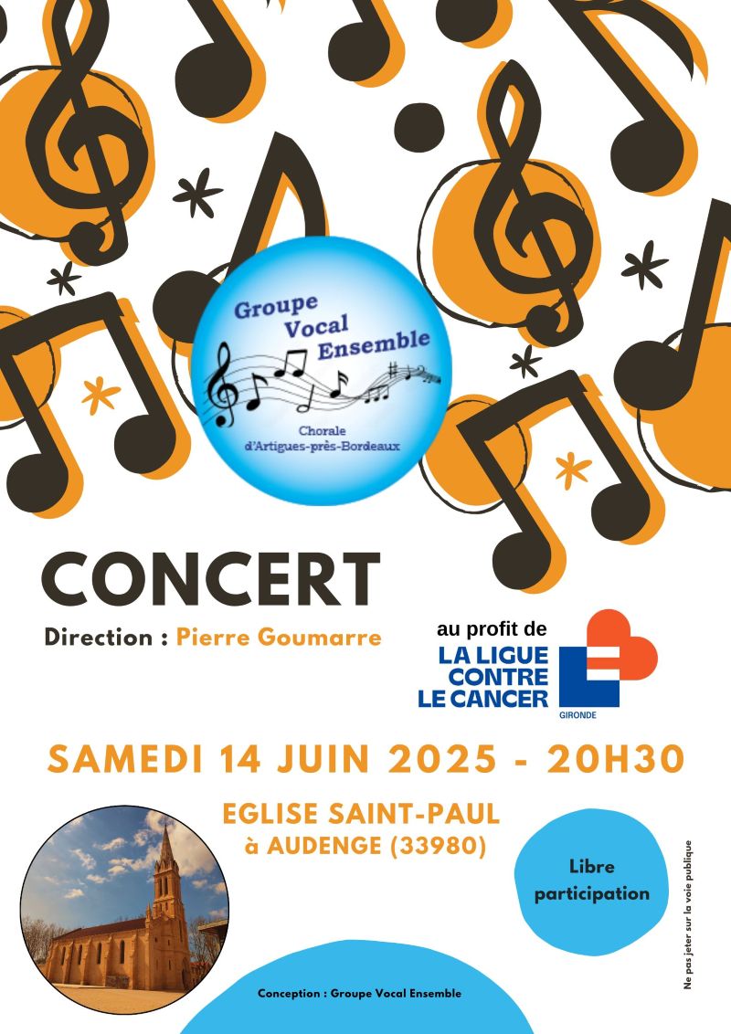 Concert : Groupe Vocal Ensemble