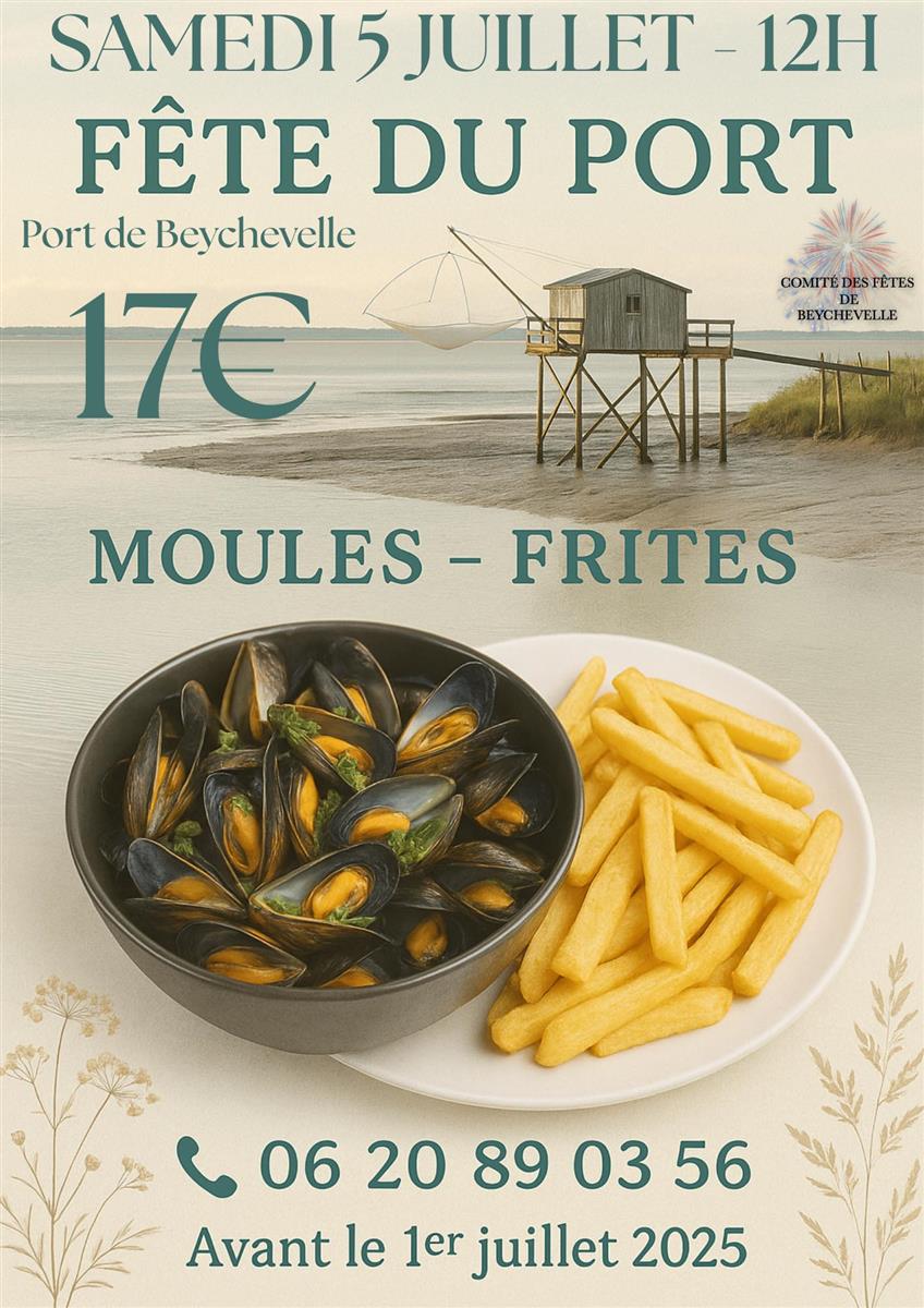 Fête du Port de Beychevelle - Moules Frites