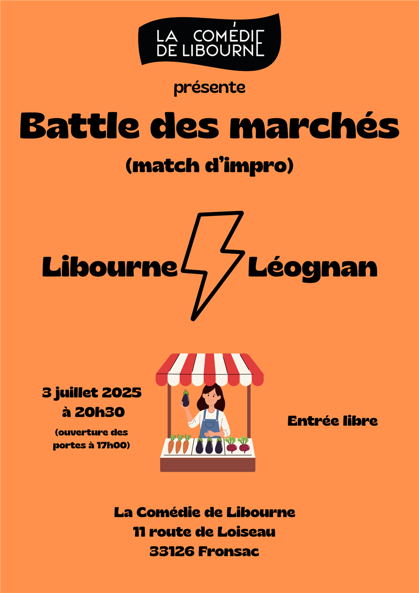 La battle des marchés (Libourne/Léognan)