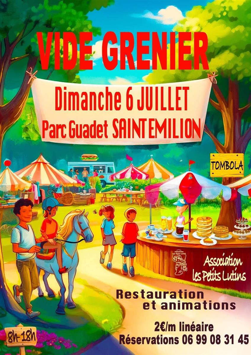 Vide Grenier Saint-Emilion