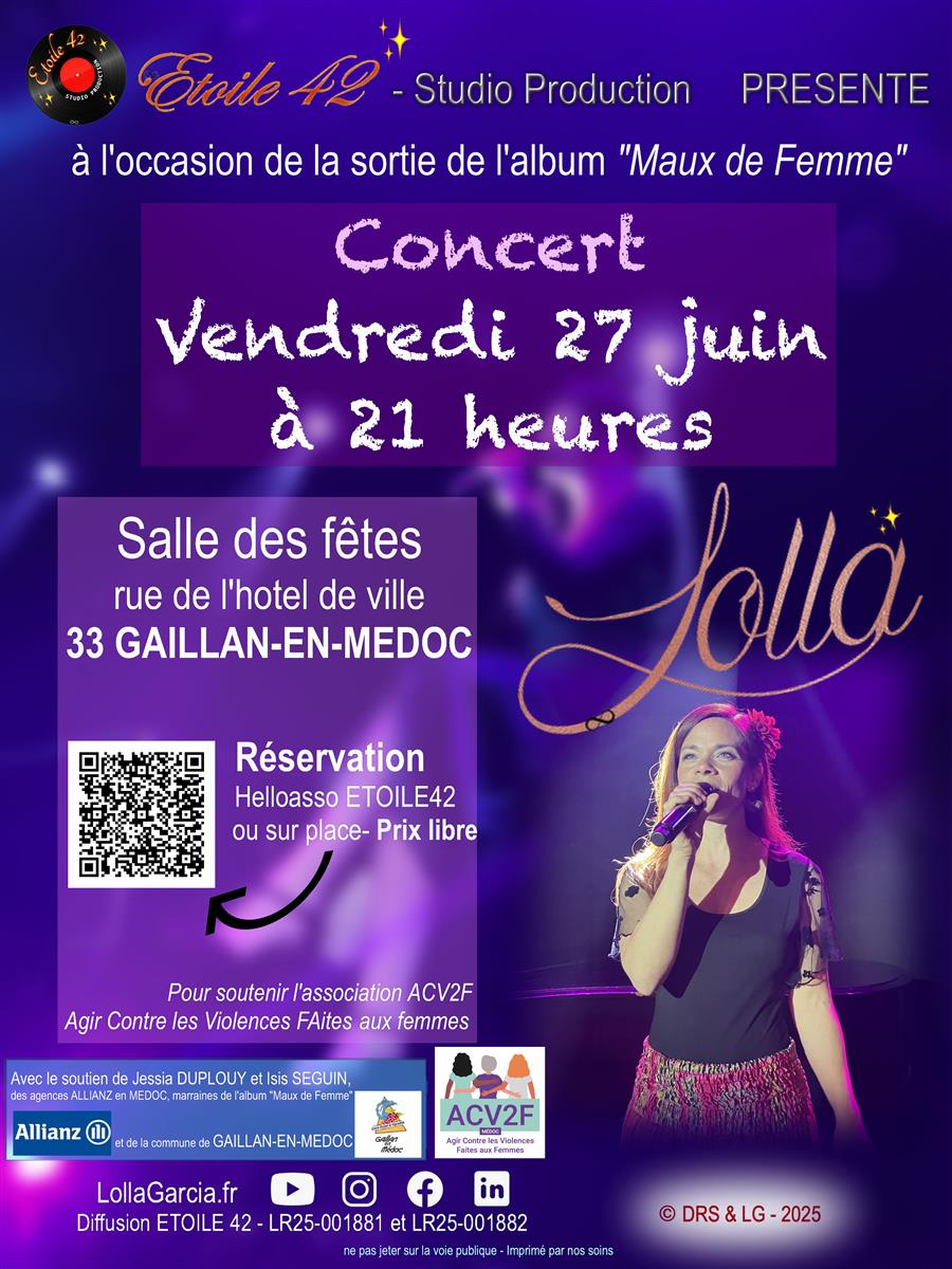 Concert "Maux de Femme" Lolla