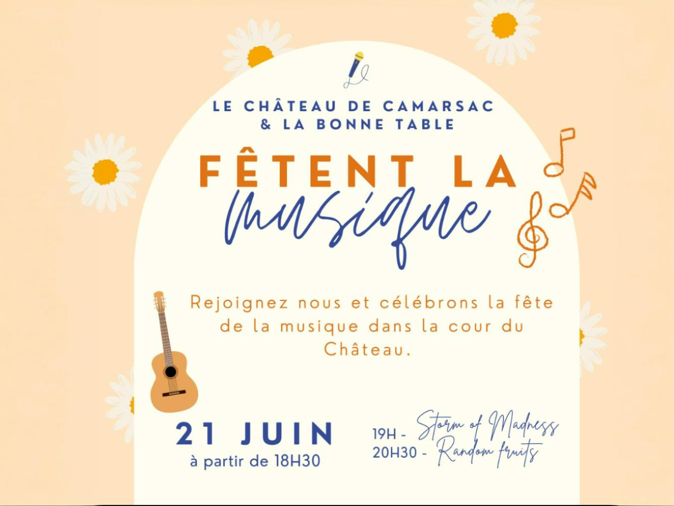 Le Château de Camarsac et La Bonne Table fêten ...