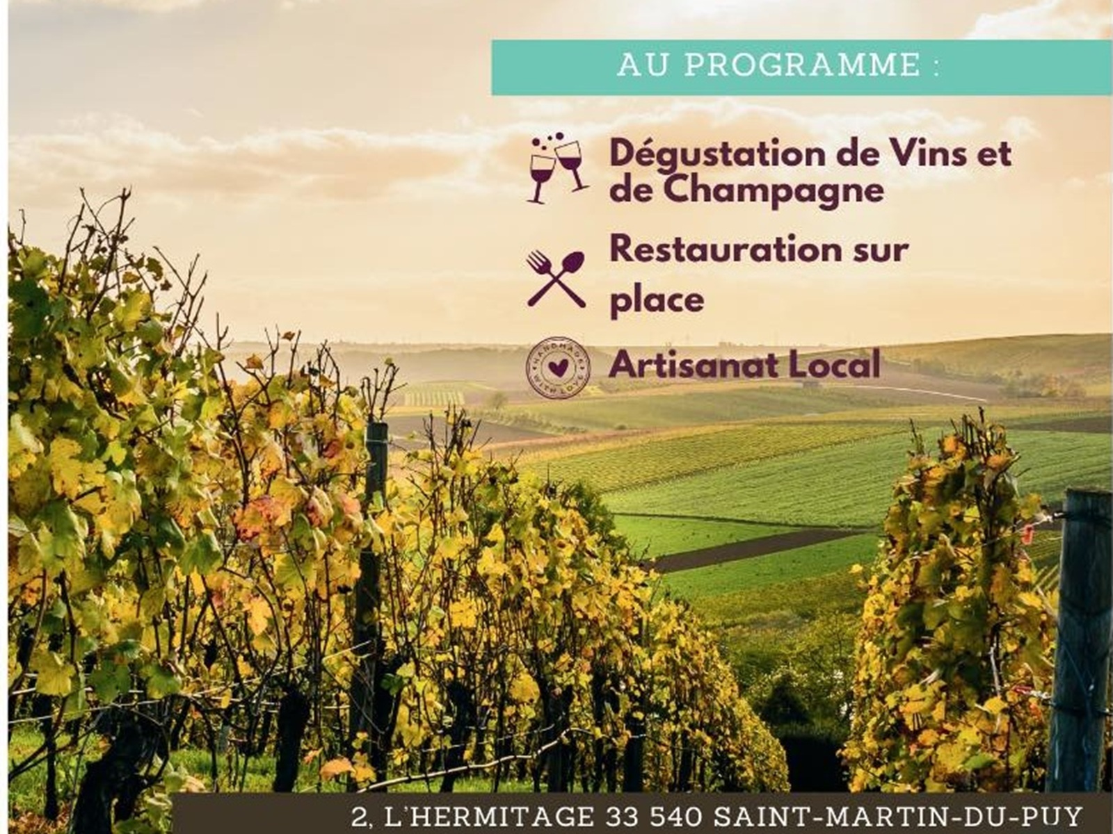Journée portes ouvertes aux Vignobles Lopez
