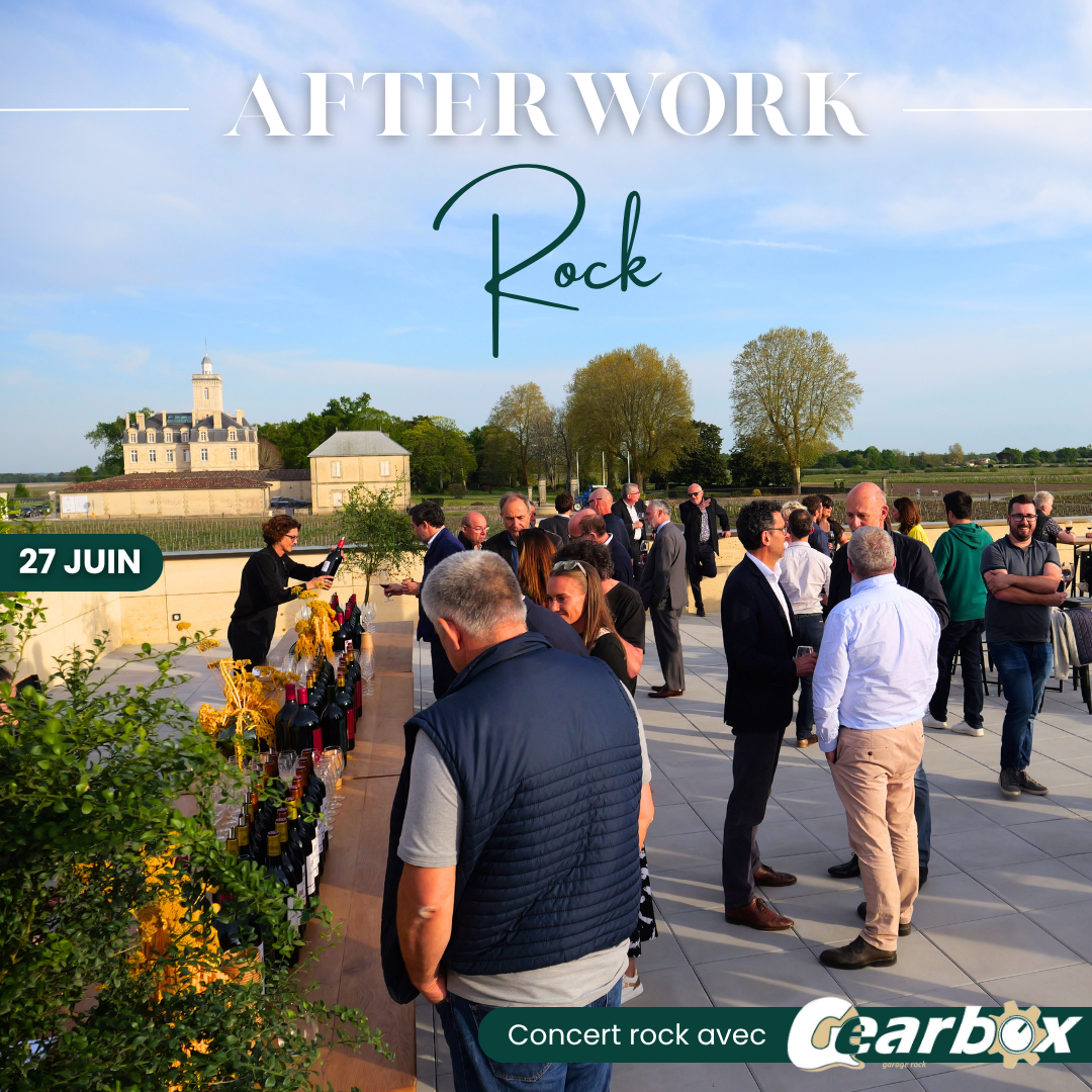 Afterwork 100% rock au château Larose-Trintaudon
