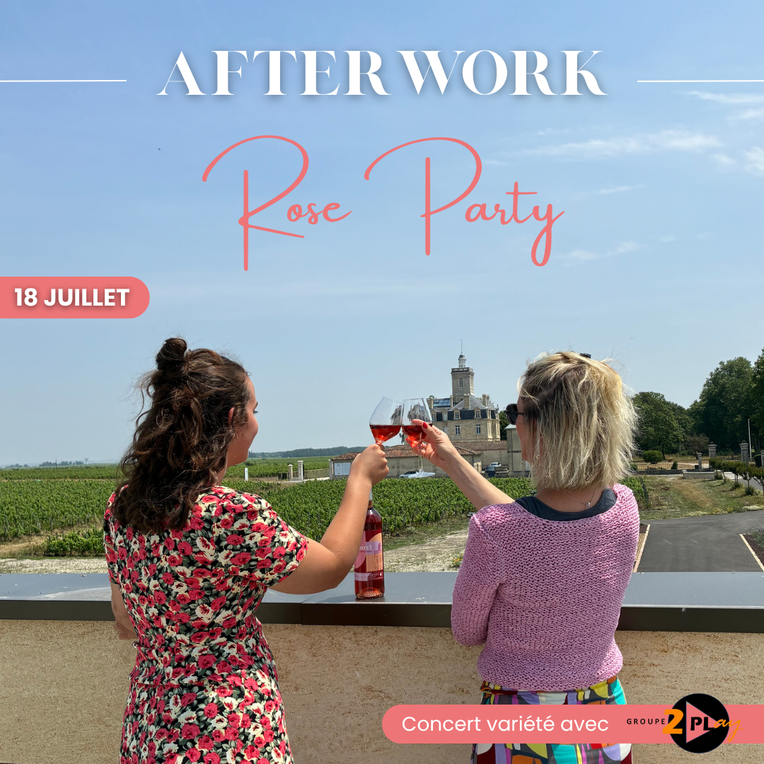 Afterwork Pop Variété & Rose Party au château  ...